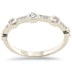 SPECIAL! .20ct G SI 14K Yellow Gold Women's Diamond Ring Band