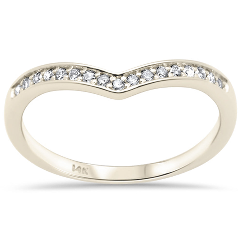 SPECIAL! .16ct G SI 14K Yellow Gold Women's Diamond Ring Band Size 7