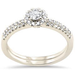 DIAMOND CLOSEOUT! .55ct G SI 14K Yellow Gold Diamond Engagement Ring Size 7
