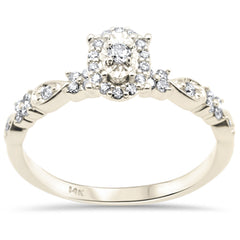 SPECIAL! .26ct G SI 14K Yellow Gold Diamond Engagement Ring Size 6.5