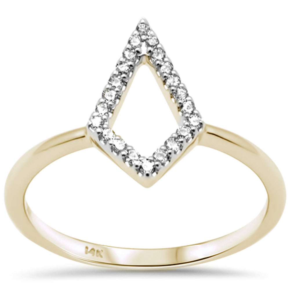 SPECIAL! .12ct G SI 14K Yellow Gold Diamond Ladies Ring Size 6.5