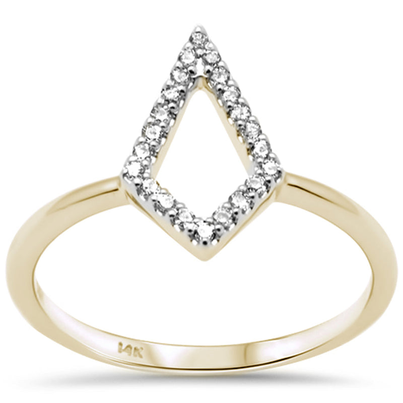 SPECIAL! .12ct G SI 14K Yellow Gold Diamond Ladies Ring Size 6.5