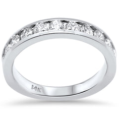 SPECIAL! 1.06ct G SI 14K White Gold  Diamond Women's Ring Size 6.5