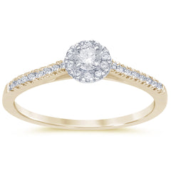 SPECIAL! .33ct G SI 14K Yellow Gold Diamond Engagement Ring Size 6.5