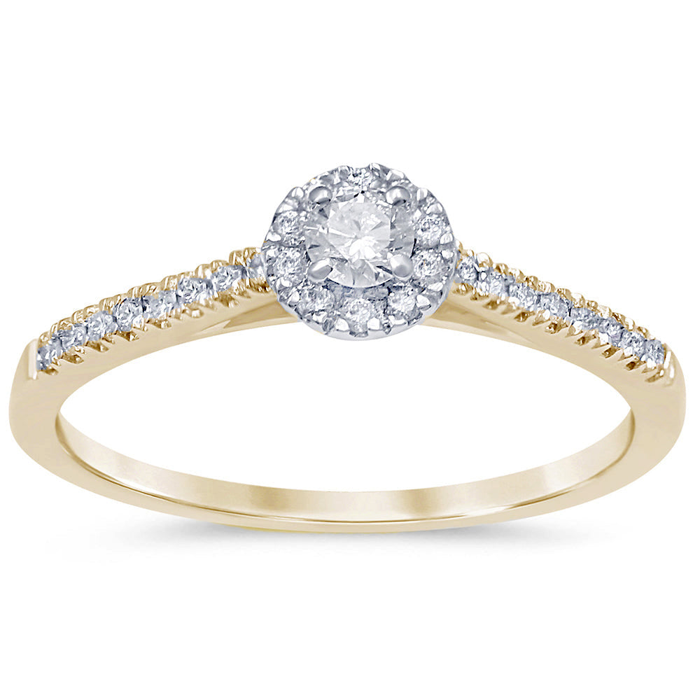 SPECIAL! .49ct G SI 14K Yellow Gold Diamond Engagement Ring Size 6.5