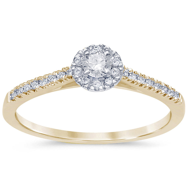 SPECIAL! .49ct G SI 14K Yellow Gold Diamond Engagement Ring Size 6.5