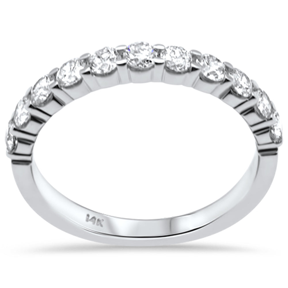 SPECIAL! .79ct G SI 14K White Gold Diamond 11-Stone Ring Band