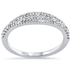SPECIAL! .25ct G SI 14K White Gold Diamond Anniversary Band Ring Size 6.5