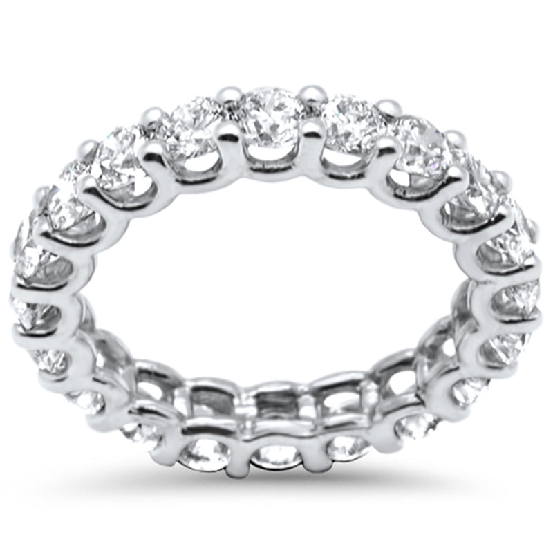 SPECIAL! 3.30ct G SI 14K White Gold Diamond Eternity Ring Size 6.5