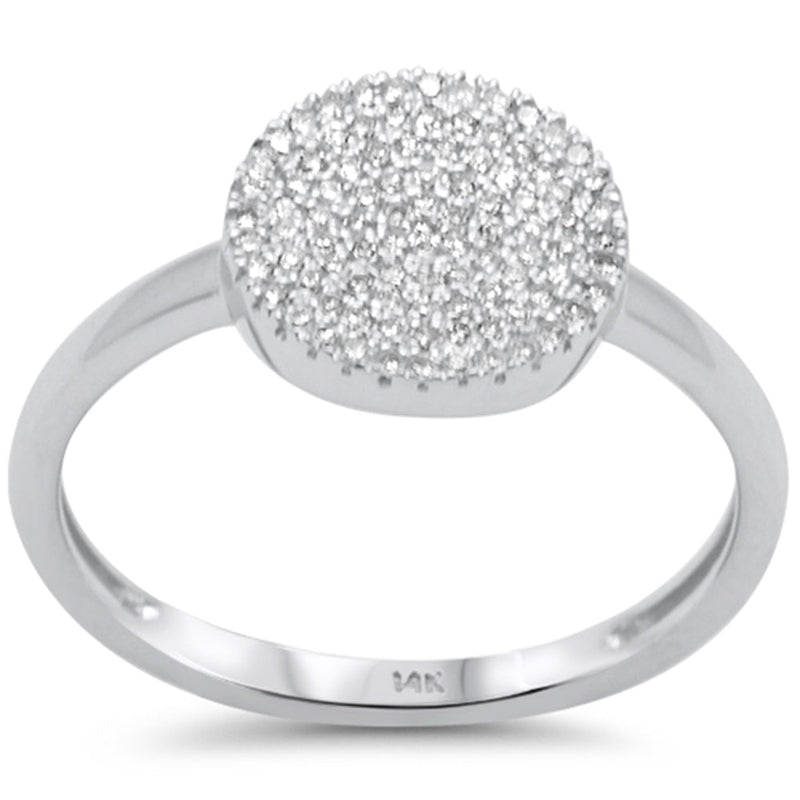 SPECIAL! .23ct G SI 14K White Gold Diamond Band Ring Size 6.6