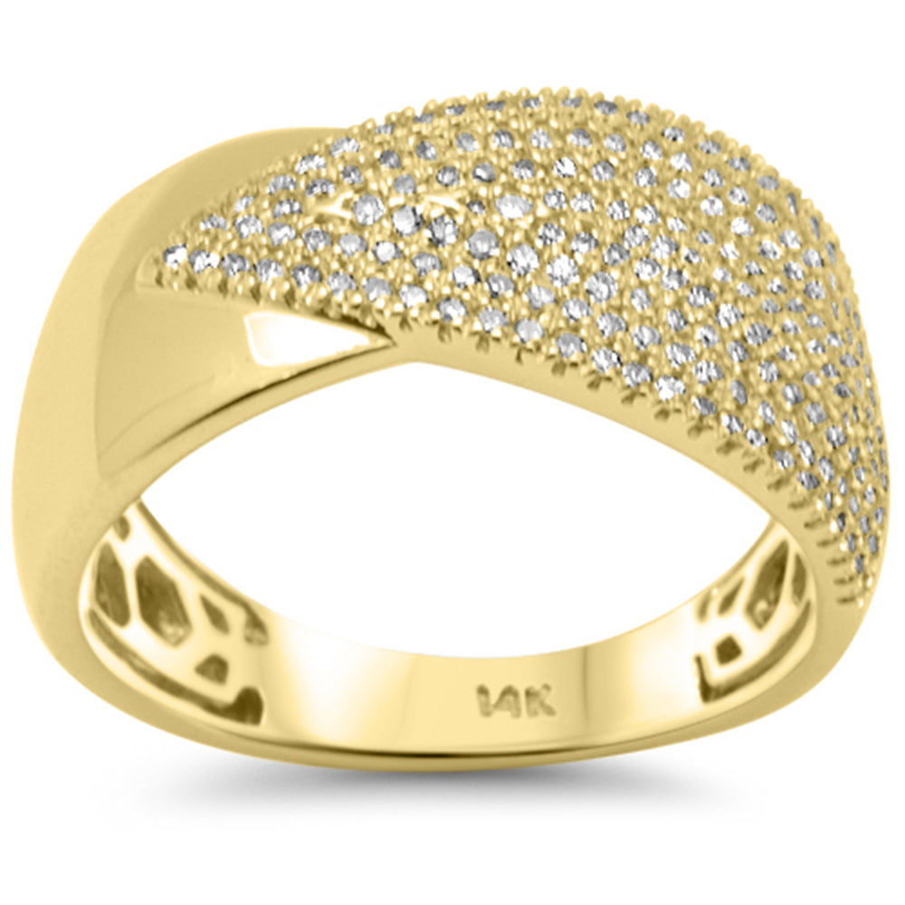 SPECIAL! .50ct G SI 14K Yellow Gold Diamond Band Ring Size 6.5