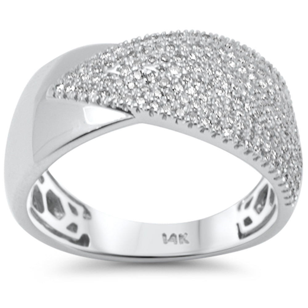 SPECIAL! .50ct G SI 14K White Gold Diamond Band Ring Size 6.5