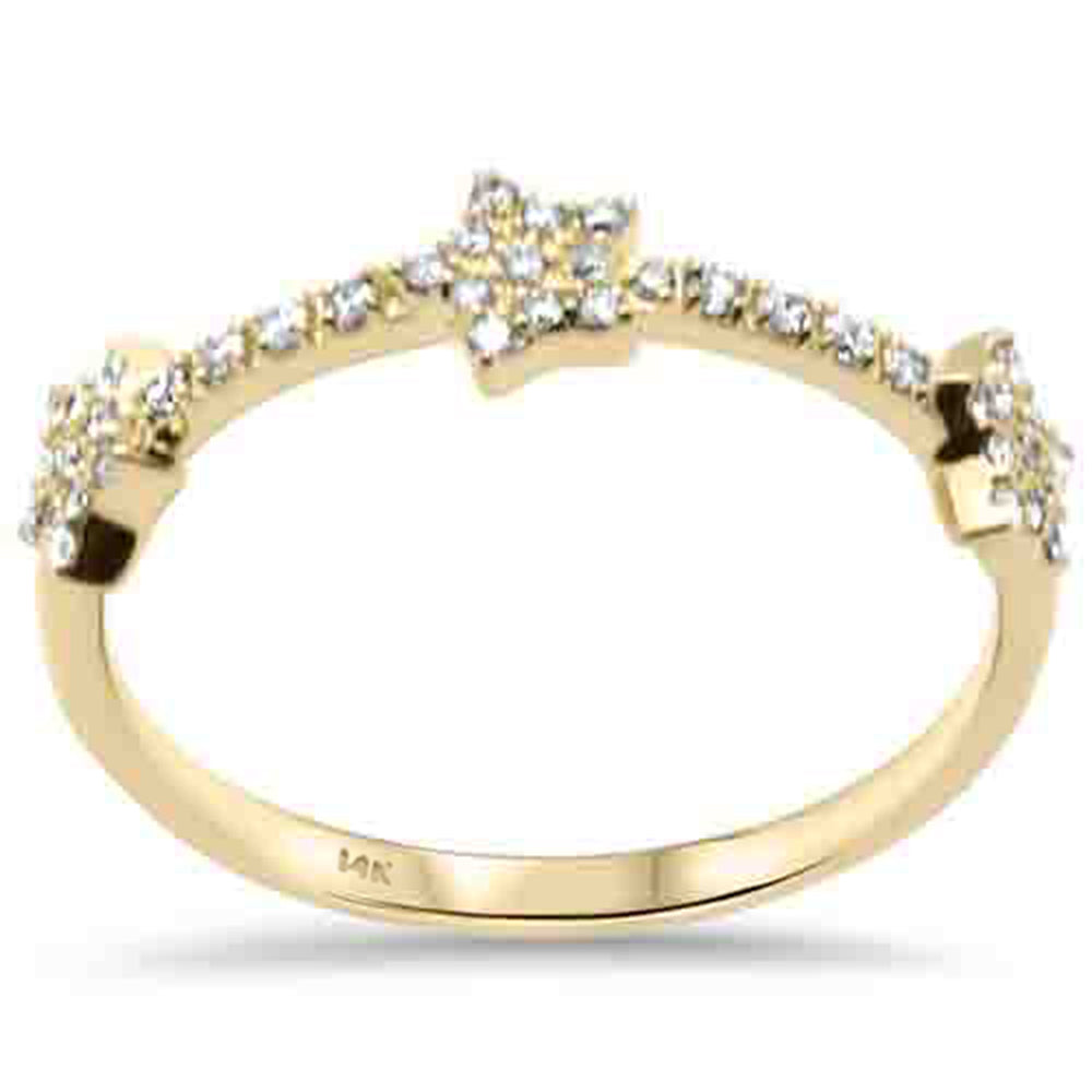 SPECIAL! .17ct G SI 14K Yellow Gold Diamond Ring Band Size 6.5