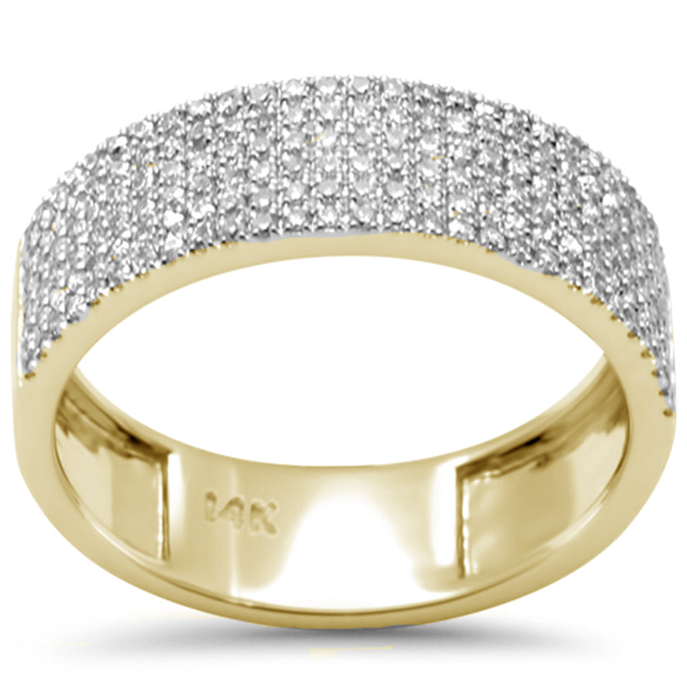 SPECIAL! .36ct G SI 14K Yellow Gold Diamond Ladies Band Ring Size 6.5
