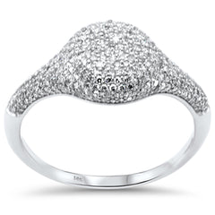SPECIAL! .60ct G SI 14K White Gold Diamond Dome Ring  Size 6.5