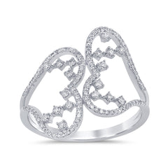 SPECIAL! .26ct G SI 14K White Gold Diamond Women's Band Ring Size 6.5