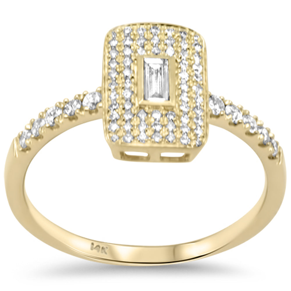 SPECIAL! .42ct G SI 14K Yellow Gold Diamond Ladies Ring Size 6.5