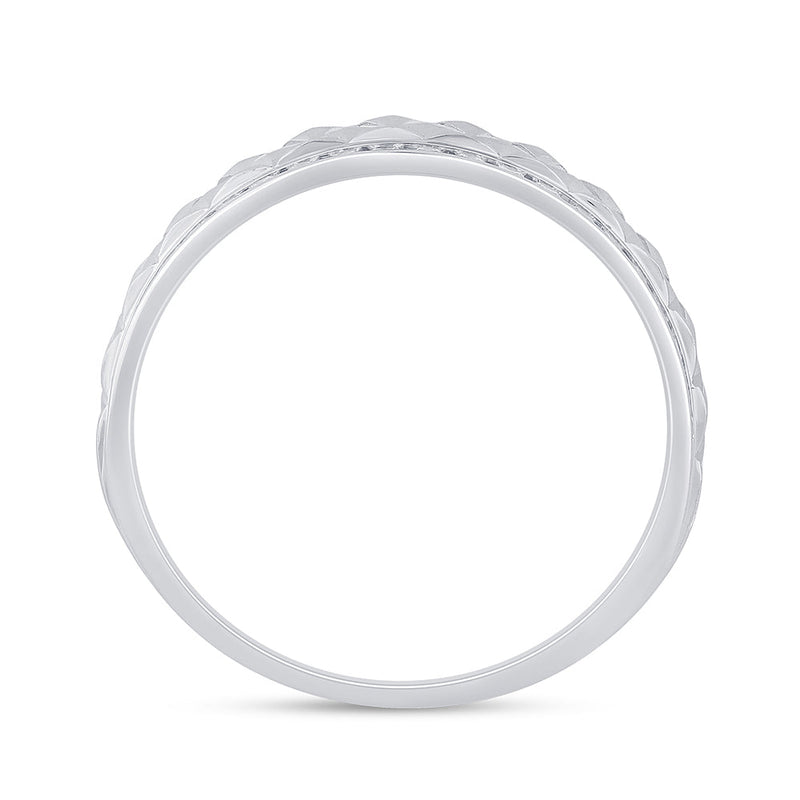 SPECIAL! .52ct G SI 14K White Gold Diamond Men's Band Size 10