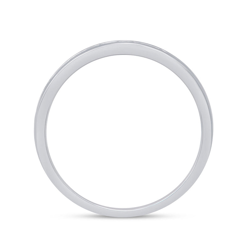 SPECIAL! .27ct G SI 14 White Gold Diamond Wedding Band Size 6.5
