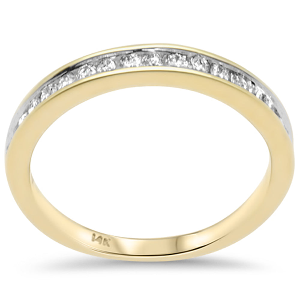 SPECIAL!.25ct G SI 14K Yellow Gold Diamond Wedding Band Size 6.5