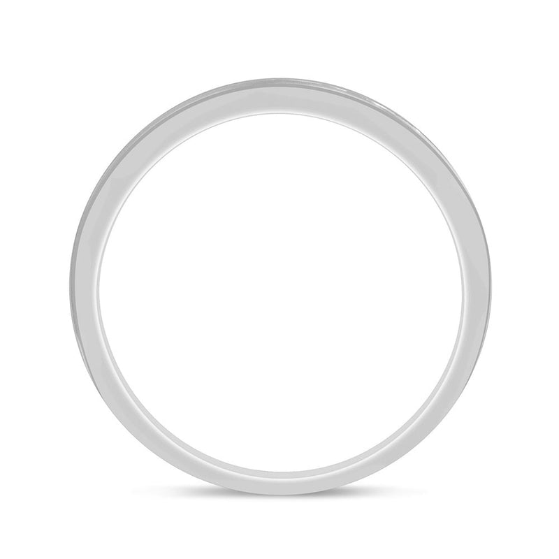 SPECIAL! .34ct G SI 14K White Gold Diamond Wedding Band Size 6.5