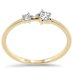 SPECIAL! .22ct G SI 14K Yellow Gold Ladies Diamond Ring Size 6.5