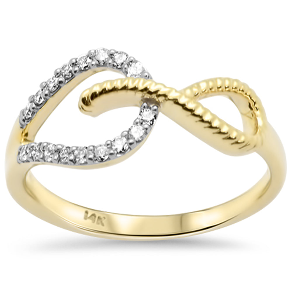 SPECIAL! .15ct G SI 14K Yellow Gold Diamond Ring Size 6.5