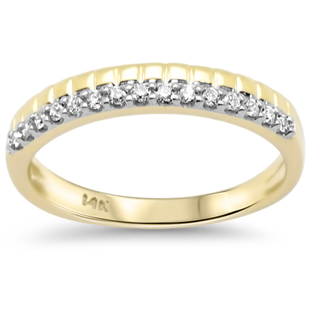 SPECIAL!.16ct G SI 14K Yellow Gold Diamond Ring Size 6.5