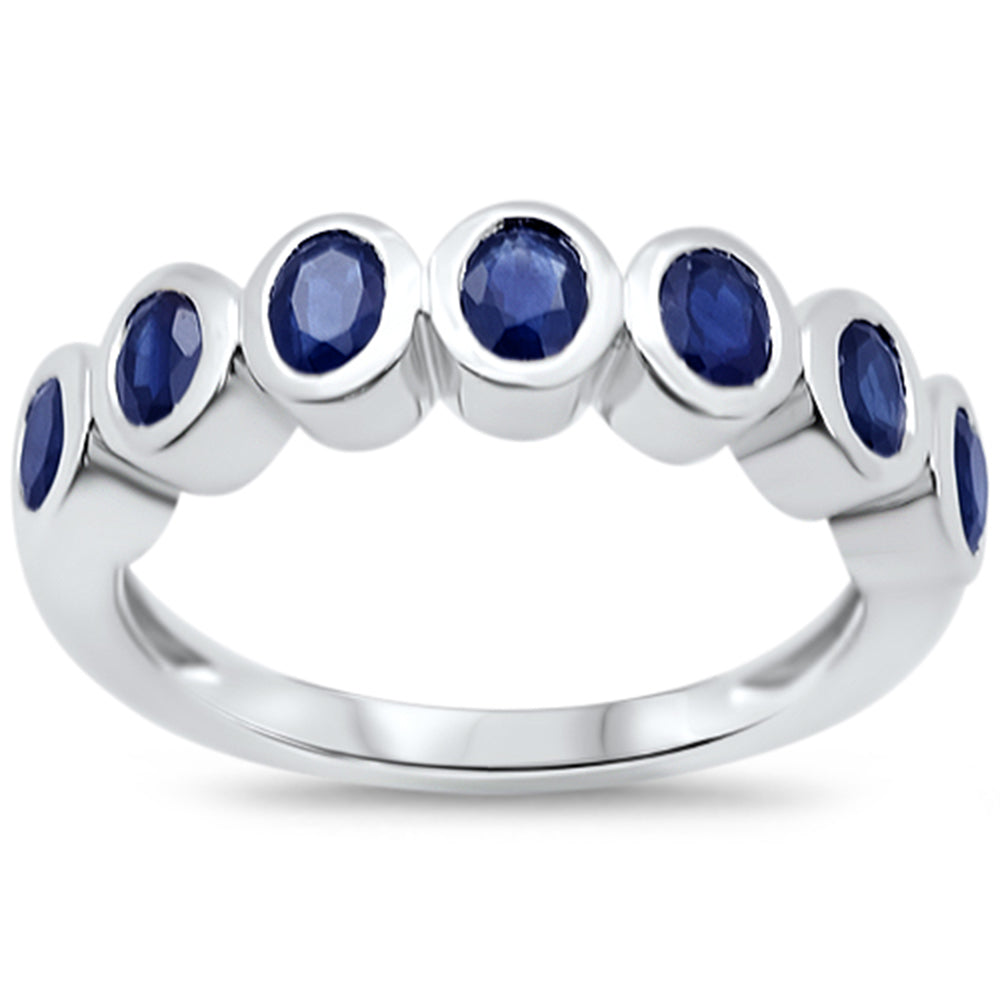 SPECIAL!1.58ct G SI 14KT Yellow Gold Blue Sapphire Gemstone Ring Size 6.5
