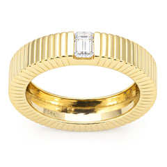 SPECIAL! .30ct G SI 14kt Yellow Gold Emerald Cut Diamond Ring Size 6.5