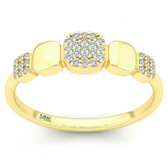 SPECIAL! .16ct G SI 14kt Yellow Gold Round Diamond Band Ring Size 6.5