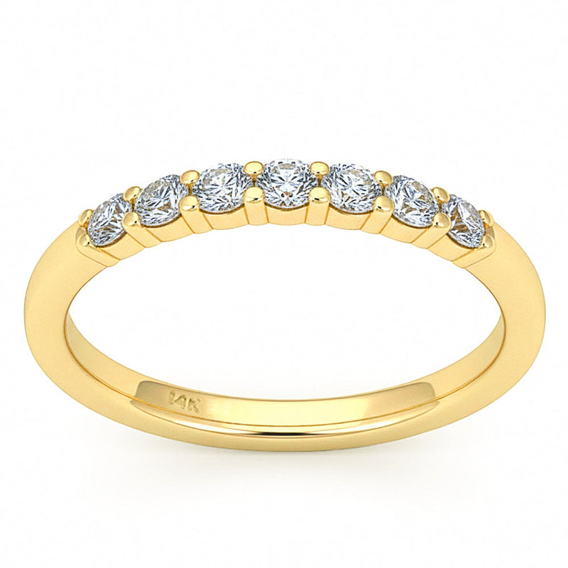 SPECIAL! .39ct G SI 14kt Yellow Gold Diamond Band Ring Size 6.5