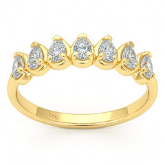SPECIAL! .50ct G SI 14kt Yellow Gold Diamond Band Ring Size 6.5